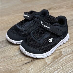 Champion Kids Black and White Sneakers
